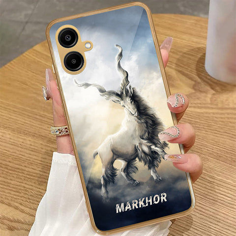 Samsung Galaxy A06 - Markhor Series - HQ Premium Shine Durable Golden Electroplate Case