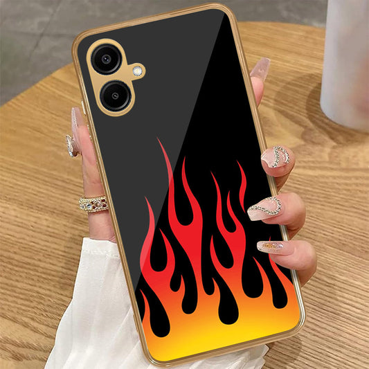 Samsung Galaxy A06 - Stellar Series - HQ Premium Shine Durable Golden Electroplate Case