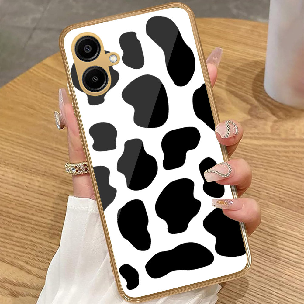 Samsung Galaxy A06 - Vanilla Dream Series - HQ Premium Shine Durable Golden Electroplate Case