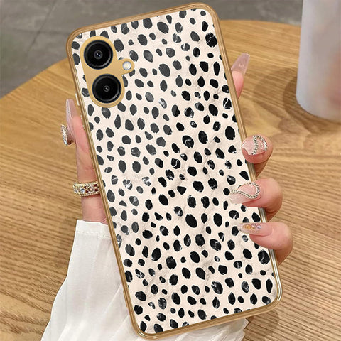 Samsung Galaxy A06 - Vanilla Dream Series - HQ Premium Shine Durable Golden Electroplate Case