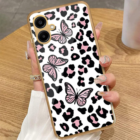 Samsung Galaxy A06 - Vanilla Dream Series - HQ Premium Shine Durable Golden Electroplate Case