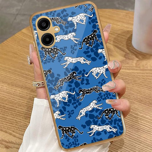 Samsung Galaxy A06 - Hustle Series - HQ Premium Shine Durable Golden Electroplate Case