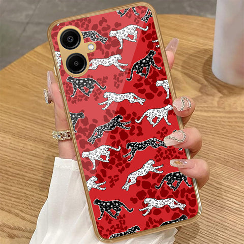 Samsung Galaxy A06 - Hustle Series - HQ Premium Shine Durable Golden Electroplate Case