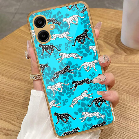 Samsung Galaxy A06 - Hustle Series - HQ Premium Shine Durable Golden Electroplate Case