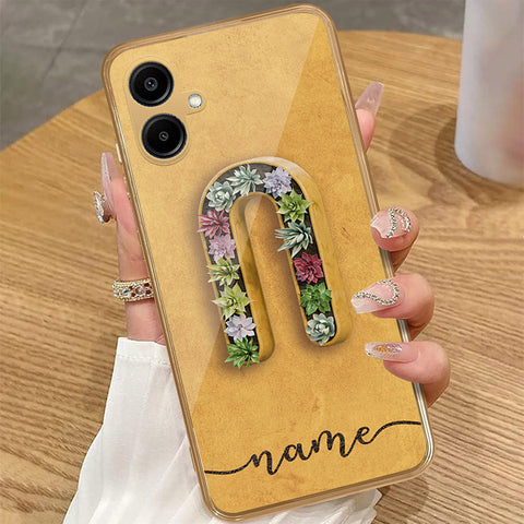 Samsung Galaxy A06 - Personalized Alphabet Series - HQ Premium Shine Durable Golden Electroplate Case