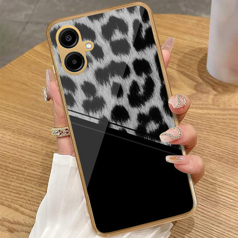 Samsung Galaxy A06 - Printed Skins Series - HQ Premium Shine Durable Golden Electroplate Case