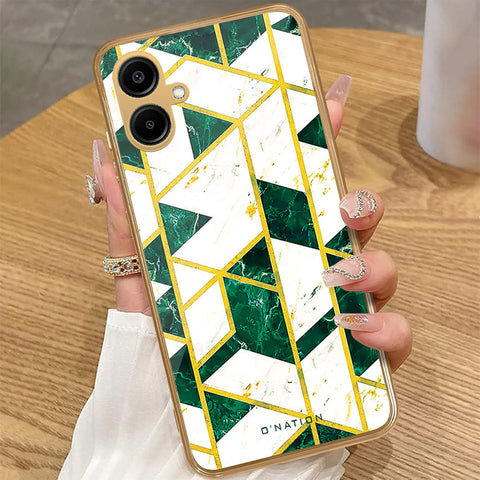 Samsung Galaxy A06 - O'Nation Shades of Marble Series - HQ Premium Shine Durable Golden Electroplate Case