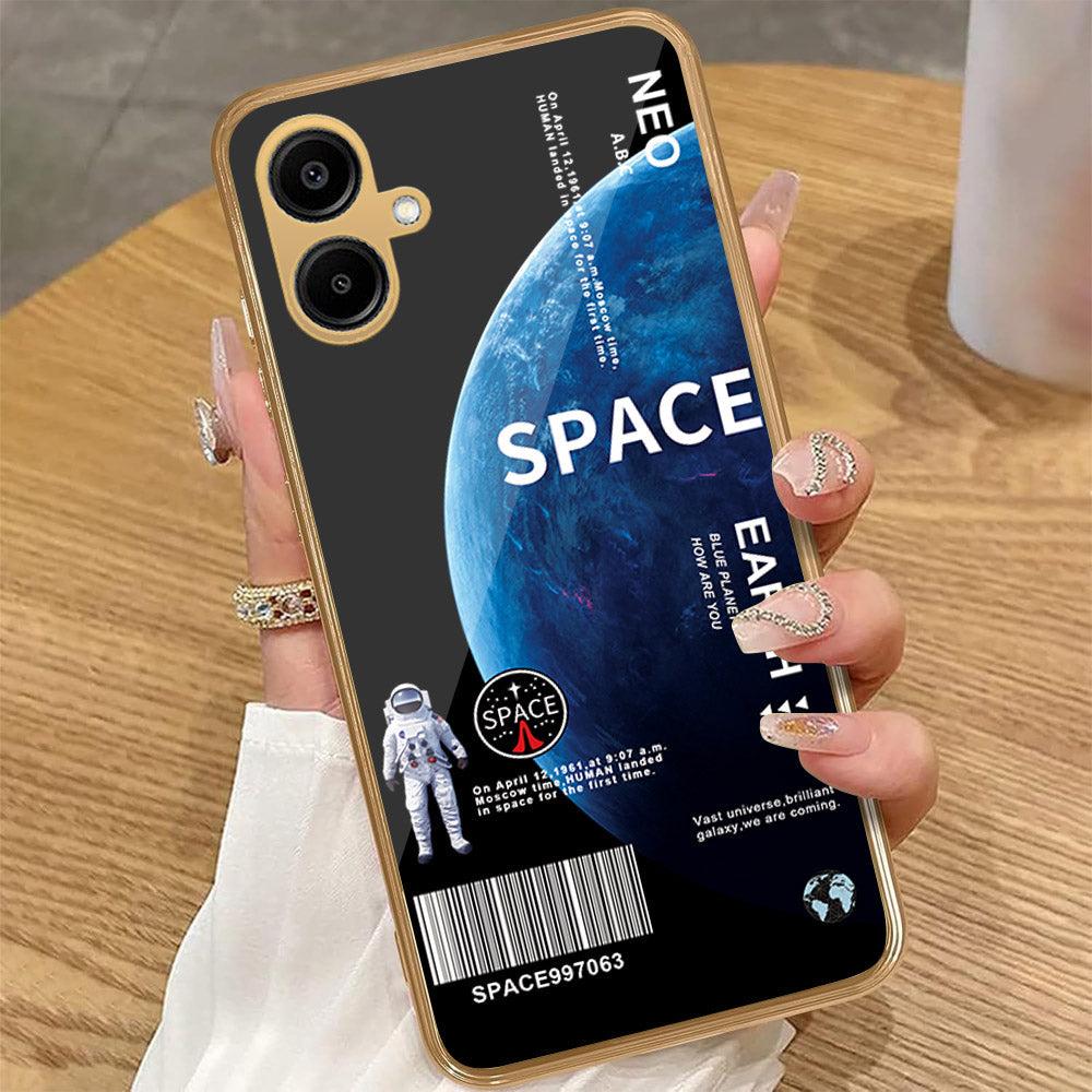 Samsung Galaxy A06 - Limitless Series - HQ Premium Shine Durable Golden Electroplate Case