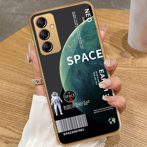 Samsung Galaxy A14 5G - Limitless Series - HQ Premium Shine Durable Golden Electroplate Case