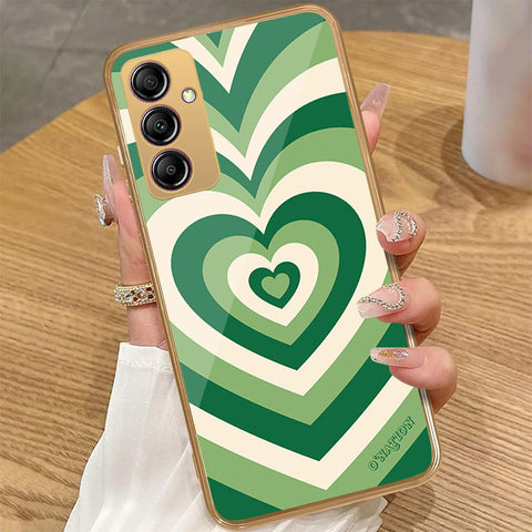 Samsung Galaxy A14 - O'Nation Heartbeat Series - HQ Premium Shine Durable Golden Electroplate Case