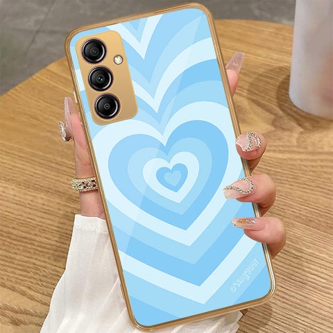 Samsung Galaxy A14 - O'Nation Heartbeat Series - HQ Premium Shine Durable Golden Electroplate Case