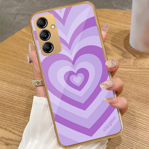 Samsung Galaxy A14 5G - O'Nation Heartbeat Series - HQ Premium Shine Durable Golden Electroplate Case