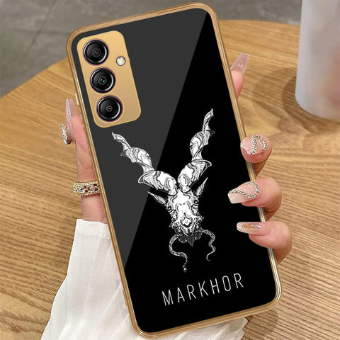 Samsung Galaxy A14 - Markhor Series - HQ Premium Shine Durable Golden Electroplate Case