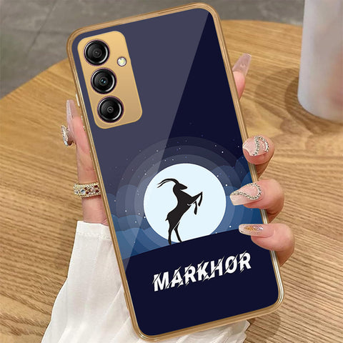 Samsung Galaxy A14 - Markhor Series - HQ Premium Shine Durable Golden Electroplate Case