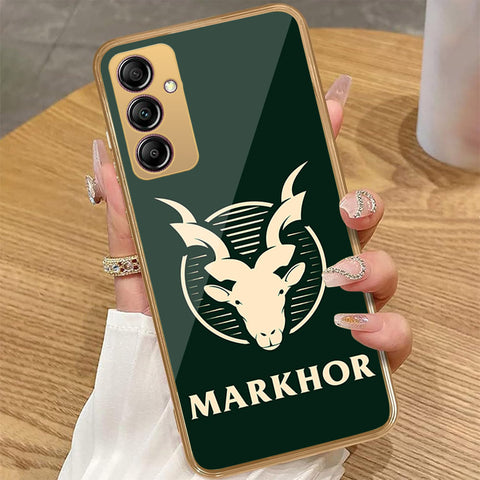Samsung Galaxy A14 - Markhor Series - HQ Premium Shine Durable Golden Electroplate Case