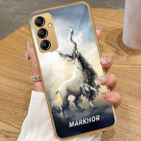 Samsung Galaxy A14 5G - Markhor Series - HQ Premium Shine Durable Golden Electroplate Case