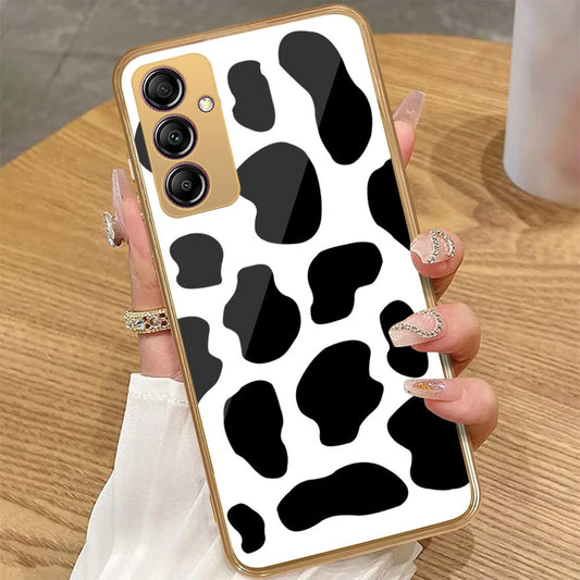 Samsung Galaxy A14 5G - Vanilla Dream Series - HQ Premium Shine Durable Golden Electroplate Case