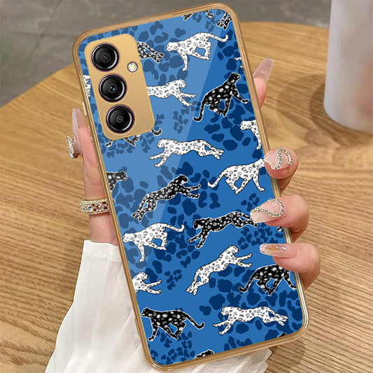 Samsung Galaxy A14 5G - Hustle Series - HQ Premium Shine Durable Golden Electroplate Case