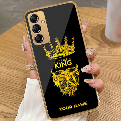 Samsung Galaxy A14 5G - Gold Series - HQ Premium Shine Durable Golden Electroplate Case