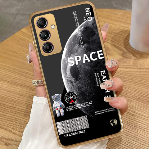 Samsung Galaxy A14 5G - Limitless Series - HQ Premium Shine Durable Golden Electroplate Case