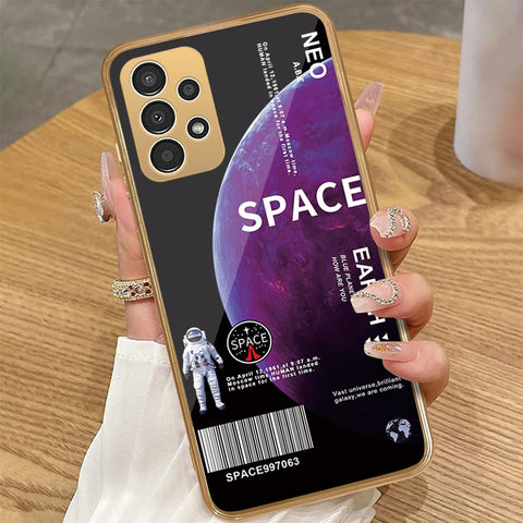 Samsung Galaxy A23 - Limitless Series - HQ Premium Shine Durable Golden Electroplate Case