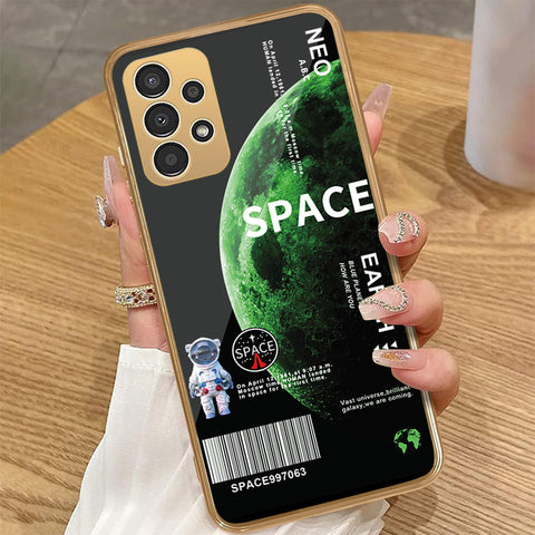 Samsung Galaxy A23 - Limitless Series - HQ Premium Shine Durable Golden Electroplate Case