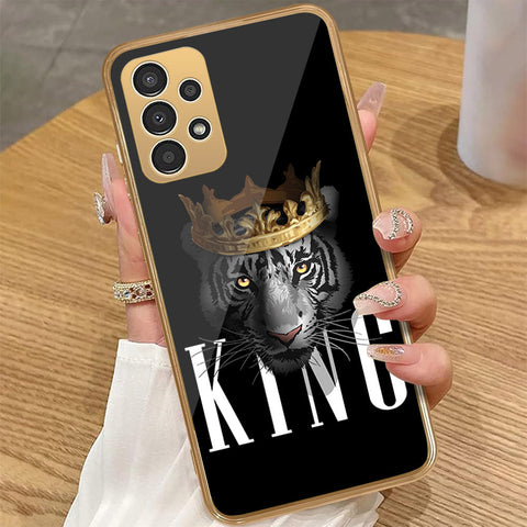 Samsung Galaxy A72 - Stellar Series - HQ Premium Shine Durable Golden Electroplate Case