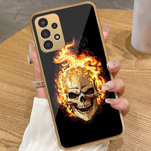 Samsung Galaxy A13 - Stellar Series - HQ Premium Shine Durable Golden Electroplate Case