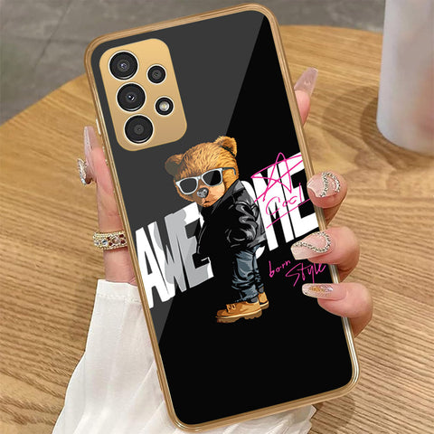 Samsung Galaxy A23 - Stellar Series - HQ Premium Shine Durable Golden Electroplate Case