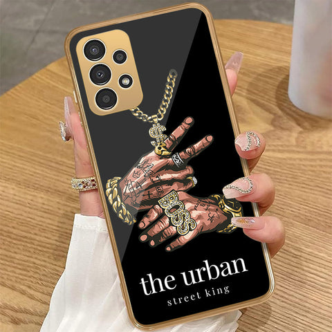 Samsung Galaxy A72 - Stellar Series - HQ Premium Shine Durable Golden Electroplate Case