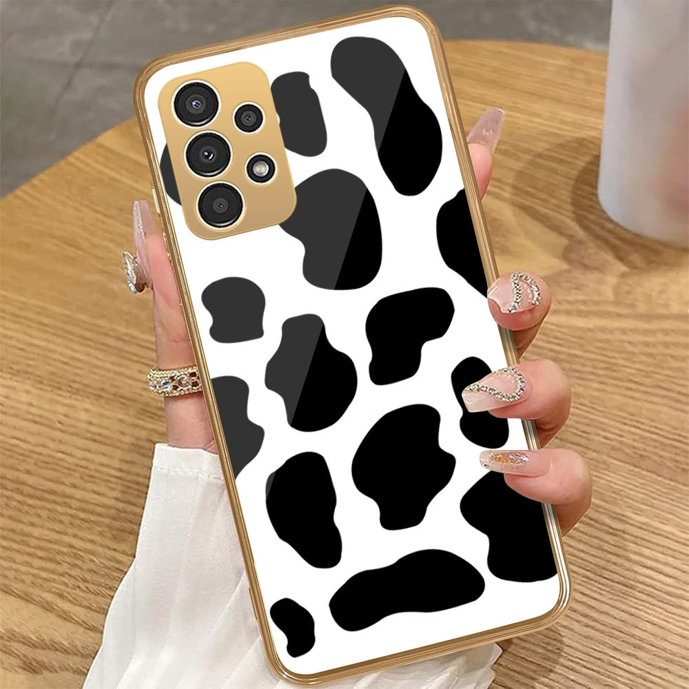 Samsung Galaxy A33 5G - Vanilla Dream Series - HQ Premium Shine Durable Golden Electroplate Case