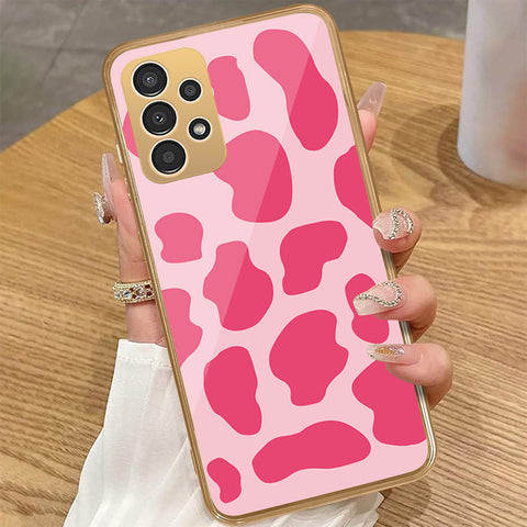 Samsung Galaxy A23 - Vanilla Dream Series - HQ Premium Shine Durable Golden Electroplate Case