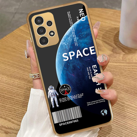 Samsung Galaxy A23 - Limitless Series - HQ Premium Shine Durable Golden Electroplate Case