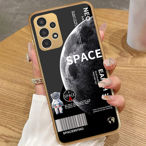 Samsung Galaxy A23 - Limitless Series - HQ Premium Shine Durable Golden Electroplate Case