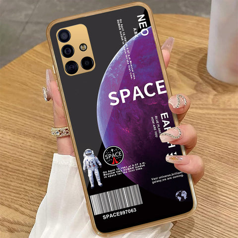 Samsung Galaxy A51 - Limitless Series - HQ Premium Shine Durable Golden Electroplate Case