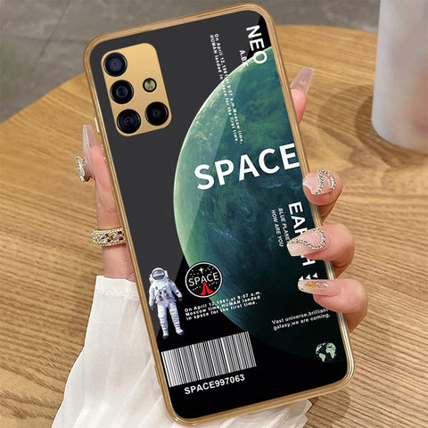 Samsung Galaxy A71 - Limitless Series - HQ Premium Shine Durable Golden Electroplate Case