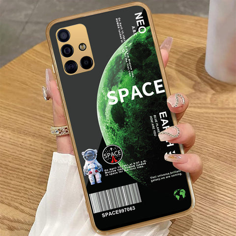 Samsung Galaxy A71 - Limitless Series - HQ Premium Shine Durable Golden Electroplate Case