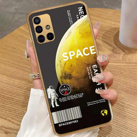 Samsung Galaxy A71 - Limitless Series - HQ Premium Shine Durable Golden Electroplate Case