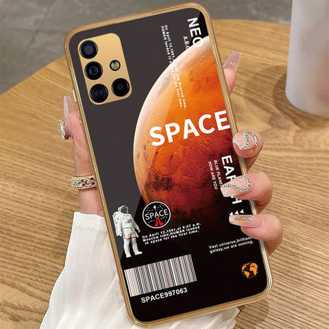 Samsung Galaxy A71 - Limitless Series - HQ Premium Shine Durable Golden Electroplate Case