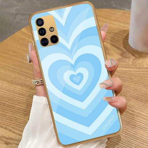 Samsung Galaxy A71 - O'Nation Heartbeat Series - HQ Premium Shine Durable Golden Electroplate Case