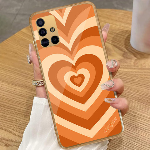 Samsung Galaxy A71 - O'Nation Heartbeat Series - HQ Premium Shine Durable Golden Electroplate Case