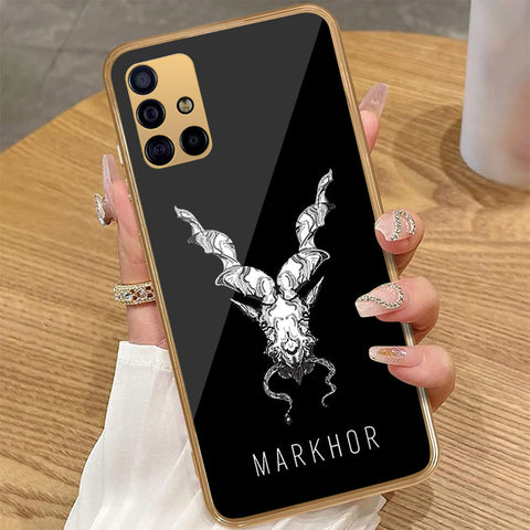 Samsung Galaxy A71 - Markhor Series - HQ Premium Shine Durable Golden Electroplate Case