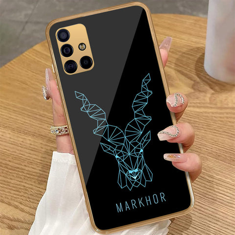 Samsung Galaxy A71 - Markhor Series - HQ Premium Shine Durable Golden Electroplate Case