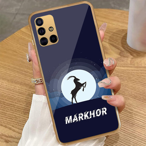 Samsung Galaxy A71 - Markhor Series - HQ Premium Shine Durable Golden Electroplate Case