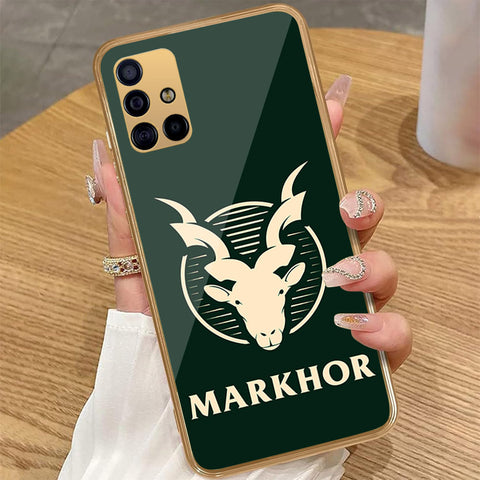 Samsung Galaxy A71 - Markhor Series - HQ Premium Shine Durable Golden Electroplate Case