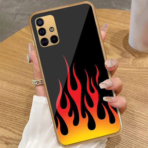 Samsung Galaxy A51 - Stellar Series - HQ Premium Shine Durable Golden Electroplate Case