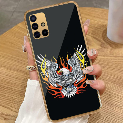 Samsung Galaxy A71 - Stellar Series - HQ Premium Shine Durable Golden Electroplate Case