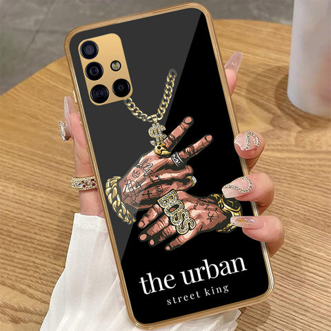 Samsung Galaxy A51 - Stellar Series - HQ Premium Shine Durable Golden Electroplate Case