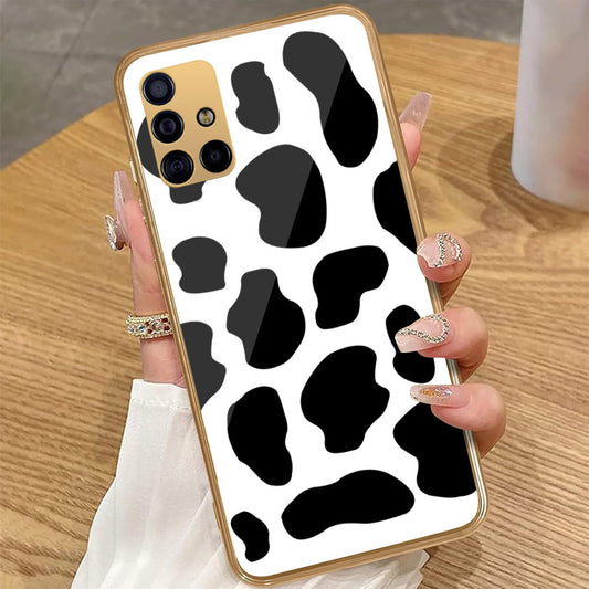 Samsung Galaxy A51 - Vanilla Dream Series - HQ Premium Shine Durable Golden Electroplate Case