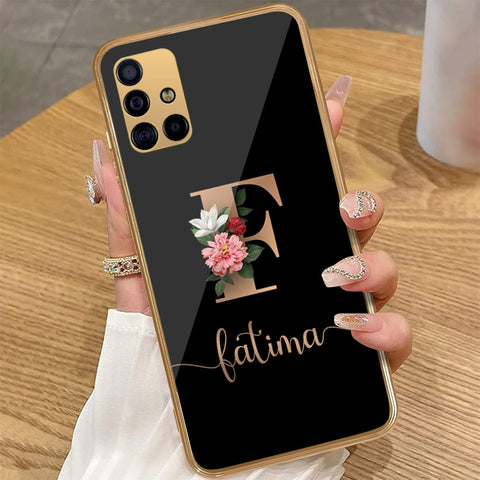 Samsung Galaxy A71 - Personalized Alphabet Series - HQ Premium Shine Durable Golden Electroplate Case